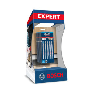 BOSCH EXPERT Dekopírfűrészlap laminált lapokhoz T 308 BF (10 x 5db) pultra helyezhető display-ben