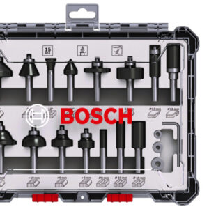 BOSCH Él- és Profilmaró készlet 30 részes 8 mm-es befogással + ajándék kés