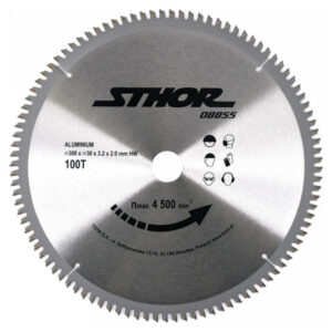 STHOR Fűrésztárcsa alumíniumhoz 300 x 30 x 2,0 mm / 100T