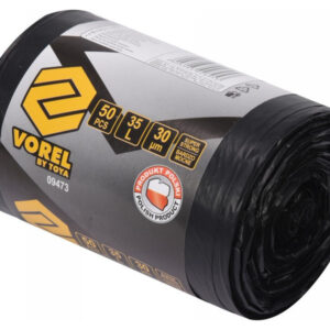 VOREL Szemeteszsák extra erős 35L 30µm (50 db)