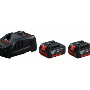BOSCH Akkumulátor szett GBA 18V / 2 x 5,0 Ah akku + GAL 1880 CV gyorstöltő