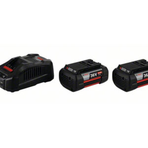 BOSCH Akkumulátor szett GBA 36V / 2 x 6,0 Ah akku + GAL 3680 CV gyorstöltő