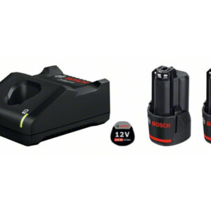 BOSCH Akkumulátor szett GBA 12V / 2 x 2,0 Ah akku + GAL 12V-40 gyorstöltő