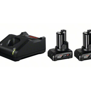 BOSCH Akkumulátor szett GBA 12V / 2 x 6,0 Ah akku + GAL 12V-40 gyorstöltő