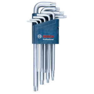 BOSCH Torx kulcs készlet 9 részes T10-T50 S2