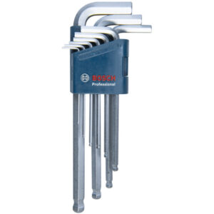 BOSCH Gömbfejű imbuszkulcs készlet 9 részes 1,5-10 mm S2
