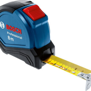 BOSCH Professional mérőszalag 8 m x 27 mm mágneses, kétoldalon skálázott, Autolock