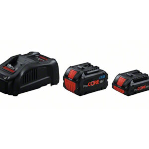 BOSCH Akkumulátor szett ProCORE 18 V / 1 x 4,0 Ah akku + 1 x 5,5 Ah akku + GAL 1880 CV gyorstöltő