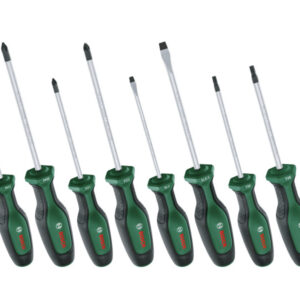 BOSCH Csavarhúzó készlet 8 részes S2 (PH, PZ, SL, TX)