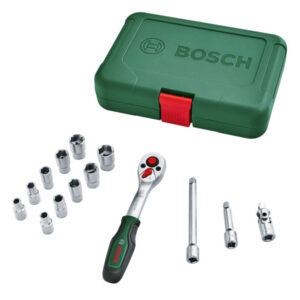 BOSCH 1/4" racsnis kulcs készlet 14 részes