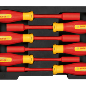 BOSCH Csavarhúzó készlet 6 részes (SW7 - 14 mm) 1000 V-ig szigetelt
