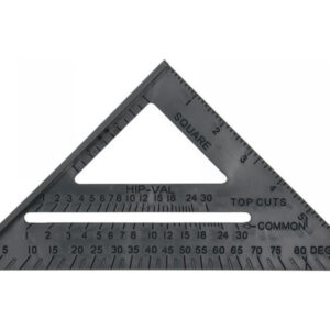 VOREL Talpas derékszög vonalzó 180 mm