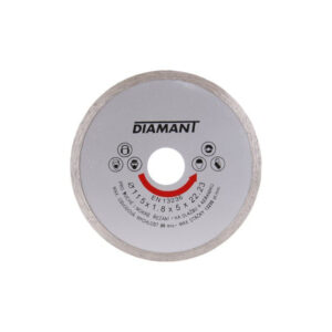DIAMANT Gyémánt vágókorong 115 x 1,8 x 5,0 x 22,2 mm folytonos