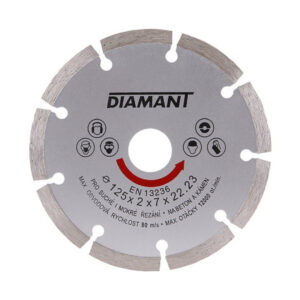 DIAMANT Gyémánt vágókorong 125 x 2,0 x 7,0 x 22,2 mm szegmentált