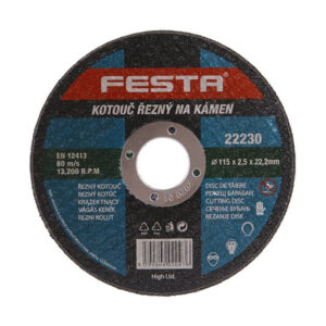 FESTA Vágókorong kőre 115 x 2,5 x 22,2 mm
