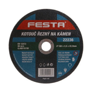 FESTA Vágókorong kőre 180 x 2,5 x 22,2 mm