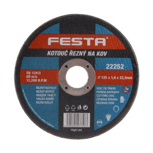 FESTA Vágókorong fémre 125 x 1,6 x 22,2 mm
