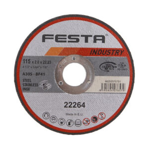 FESTA INDUSTRY Vágókorong fémre 115 x 2,0 x 22,2 mm