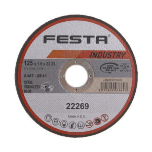 FESTA INDUSTRY Vágókorong fémre 125 x 1,6 x 22,2 mm