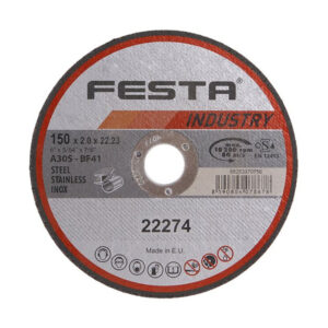 FESTA INDUSTRY Vágókorong fémre 150 x 2,0 x 22,2 mm