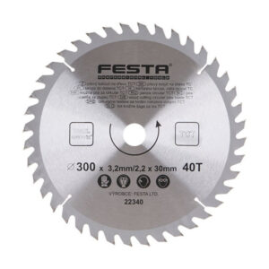 FESTA Fűrésztárcsa fához 300 x 30 x 2,2 mm / 40T