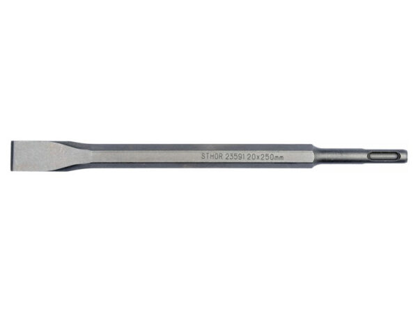 STHOR Lapos vésőszár 20 x 14 x 250 mm SDS-Plus