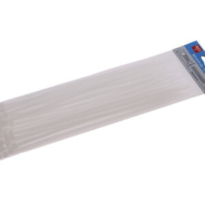 Kábelkötegelő 300 x 4,8 mm fehér (50 db)