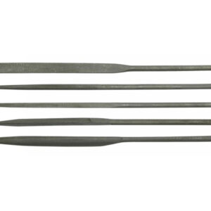 VOREL Tűreszelő készlet 5 részes 4,0 x 160 mm / #2 közepes