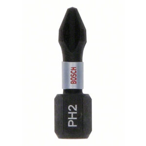 BOSCH Bithegy PH2 x 25 mm 1/4" Tic Tac dobozban Impact Control (25 db)