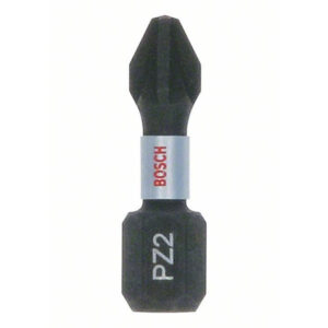 BOSCH Bithegy PZ2 x 25 mm 1/4" Tic Tac dobozban Impact Control (25 db)