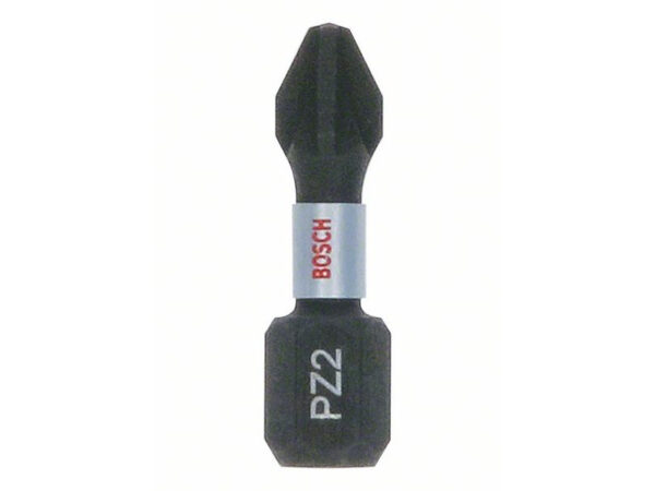 BOSCH Bithegy PZ2 x 25 mm 1/4" Tic Tac dobozban Impact Control (25 db)