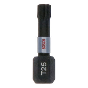 BOSCH Bithegy T25 x 25 mm 1/4" Tic Tac dobozban Impact Control (25 db)