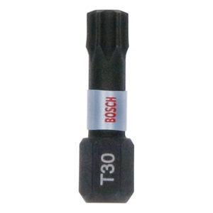 BOSCH Bithegy T30 x 25 mm 1/4" Tic Tac dobozban Impact Control (25 db)