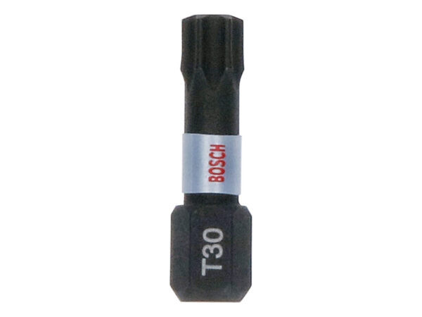 BOSCH Bithegy T30 x 25 mm 1/4" Tic Tac dobozban Impact Control (25 db)