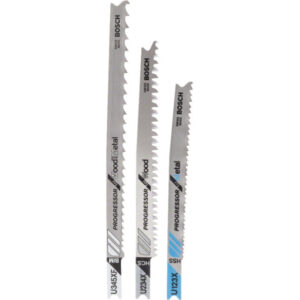 BOSCH Dekopírfűrészlap készlet 3 részes U befogás (fa, fém)
