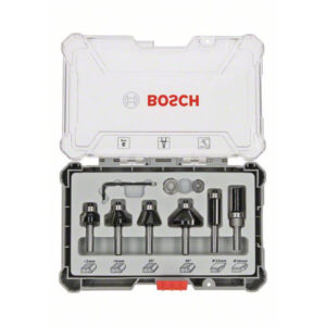 BOSCH Él- és Profilmaró készlet 6 részes 8 mm-es befogással