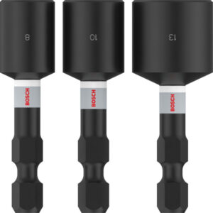 BOSCH PRO Impact csavarbehajtó 3 részes 50 mm (8 / 10 / 13 mm) 1/4 Hex