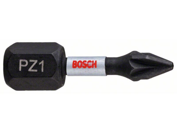 BOSCH Bithegy PZ1 x 25 mm 1/4" Impact Control (2 db)