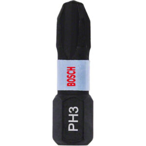 BOSCH Bithegy PH3 x 25 mm 1/4" Impact Control (2 db)