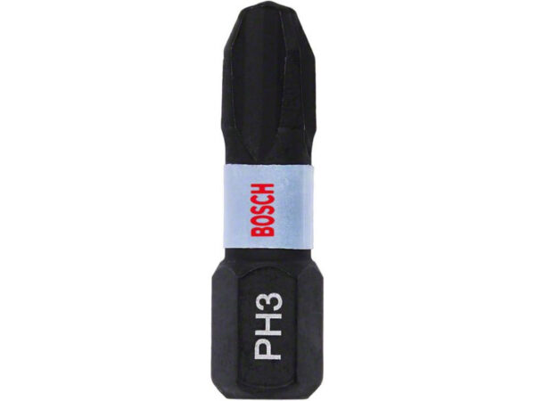 BOSCH Bithegy PH3 x 25 mm 1/4" Impact Control (2 db)