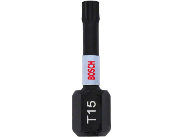 BOSCH Bithegy T15 x 25 mm 1/4" Impact Control (2 db)