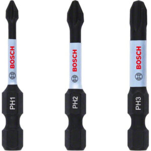 BOSCH Bithegy készlet 3 részes PH1 / PH2 / PH3 x 50 mm Impact Control