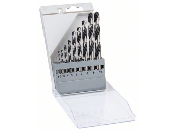 BOSCH Csigafúró készlet 10 részes 1,0 - 10,0 mm HSS PointTeQ