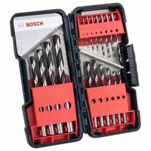 BOSCH Csigafúró ToughBox készlet 18 részes 1,0-10,0 mm HSS PointTeQ