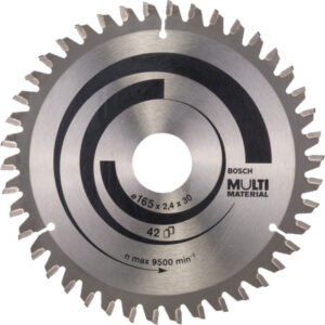BOSCH Fűrésztárcsa univerzális 165 x 30/20 x 2,4 mm / 42T MultiMaterial HLTCG
