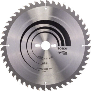 BOSCH Fűrésztárcsa fához 300 x 30 x 3,2 mm / 48T Optiline Wood ATB / UW
