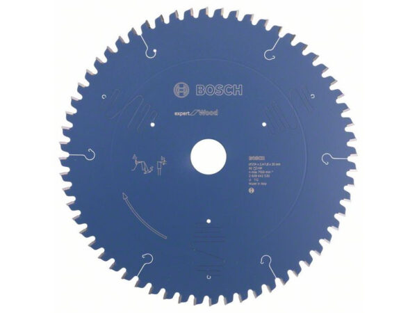 BOSCH Fűrésztárcsa fához 254 x 30 x 2,4 mm / 60T Expert for Wood