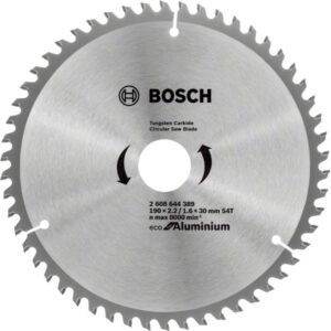 BOSCH Fűrésztárcsa alumíniumhoz 190 x 30 x 2,2 mm / 54T