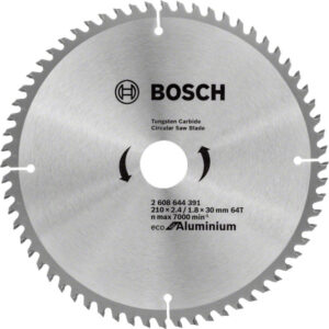 BOSCH Fűrésztárcsa alumíniumhoz 210 x 30 x 2,2 mm / 64T