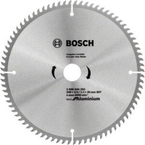 BOSCH Fűrésztárcsa alumíniumhoz 250 x 30 x 3,0 mm / 80T